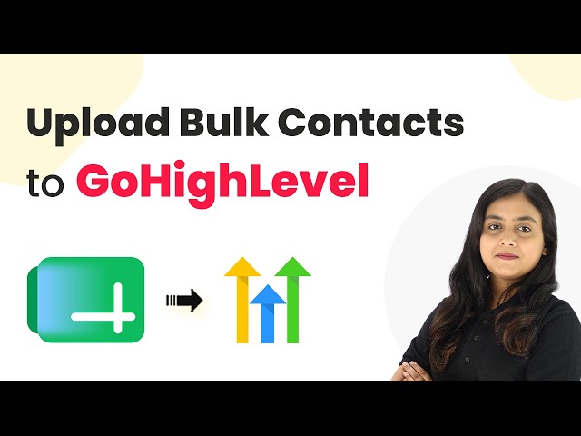 Automatically Upload Bulk Contacts to GoHighLevel