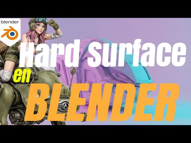 Hard Surface en Blender EN VIVO | Modelado 3D Profesional Paso a Paso