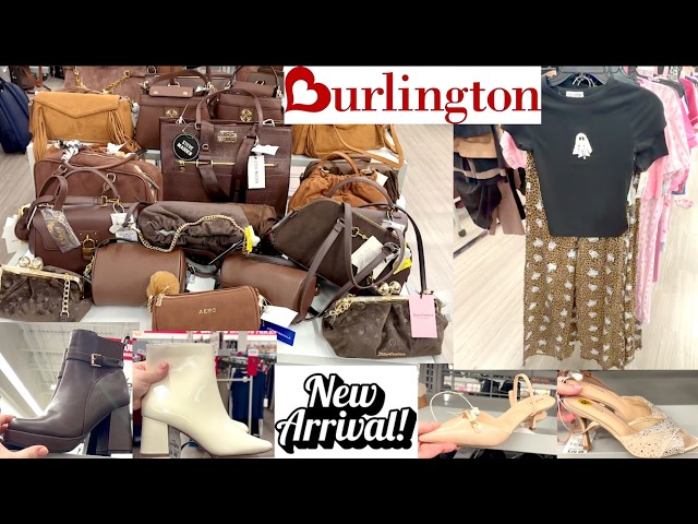 BURLINGTON SHOP WITH ME | shoes, purses, clothing, beauty, jewelry, new items