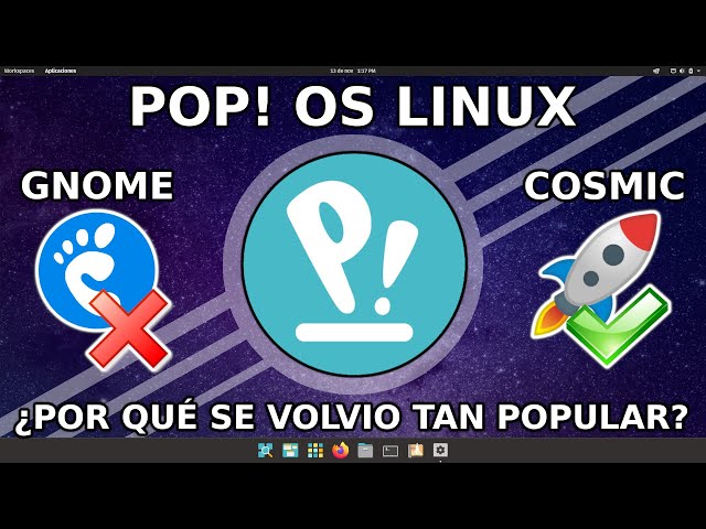 🤖 POP OS Cosmic Review y Opinión // ESPAÑOL