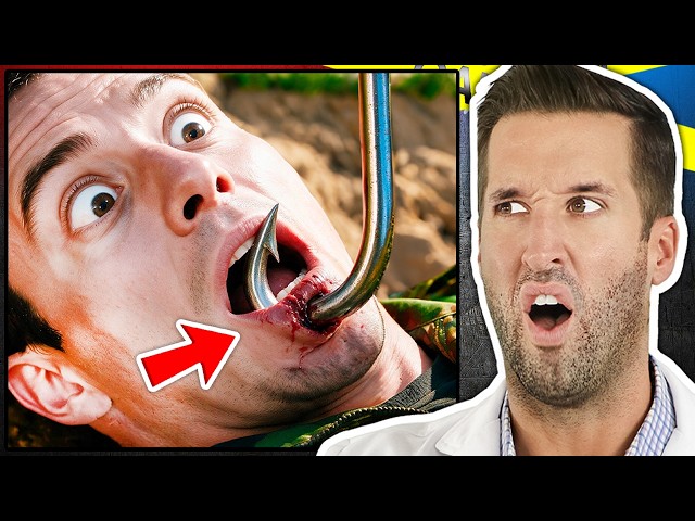 ER Doctor REACTS to 1000 Ways to Die Absurd Injuries #27