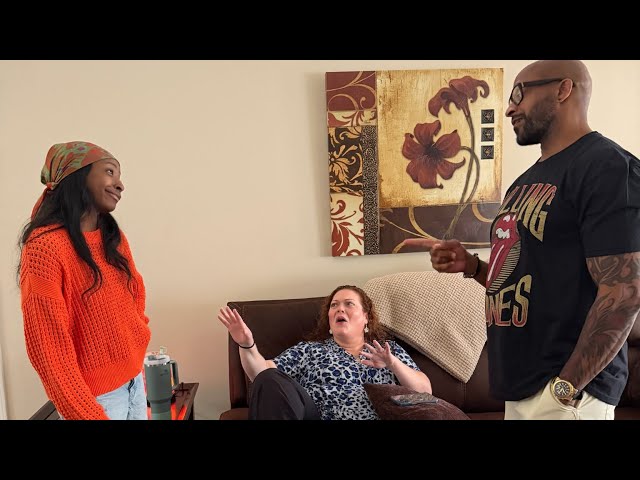 Larry asks Brooke if she bought tickets for the Apartment Girls to fit in