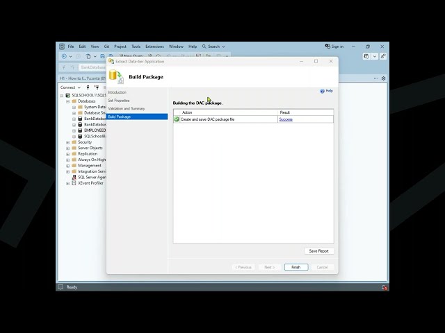 How to generate bacpac & dacpac files in SSMS ? | SQL SCHOOL