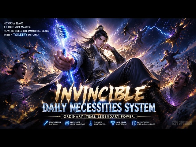 My Toilet Plunger Became a God-Tier Weapon！#InvincibleSectMaster#ImmortalRealm#SystemAwakening