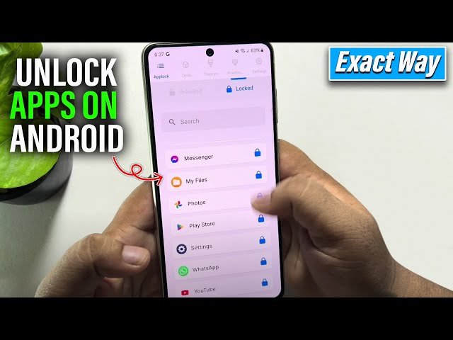 How to unlock apps on ANY android