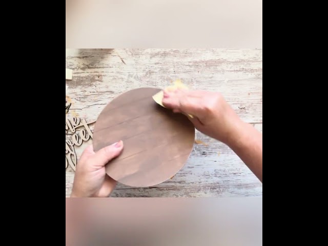 Home Sweet Home DIY Sign | Quick & Easy Farmhouse Craft Tutorial