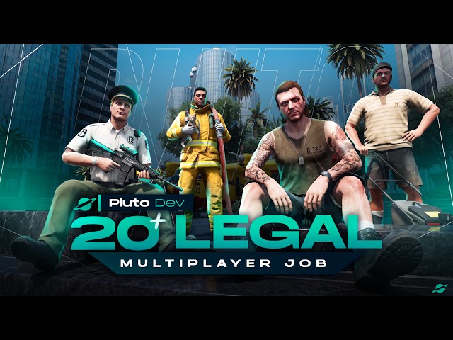 20+ FiveM Legal Job Pack Script | Ultimate FiveM Jobs Script | ESX / QBCore / QBOX