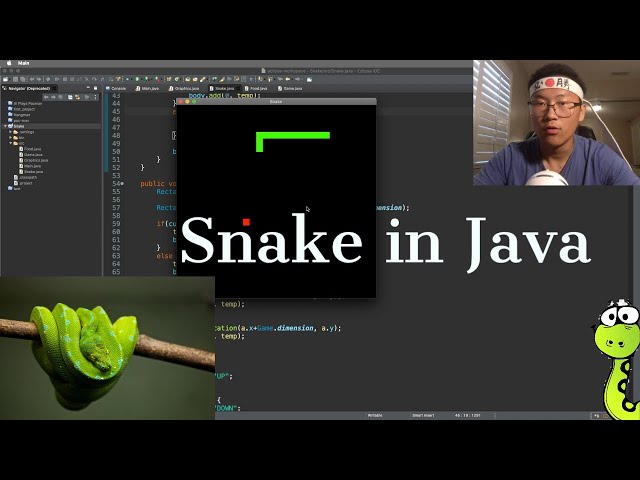 Make Snake Game in Java (Part. 1)