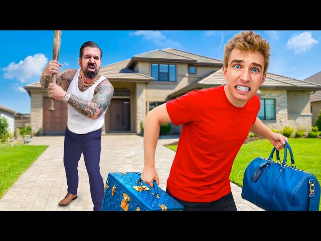 WORLD'S STRONGEST DAD KICKED ME OUT!!
