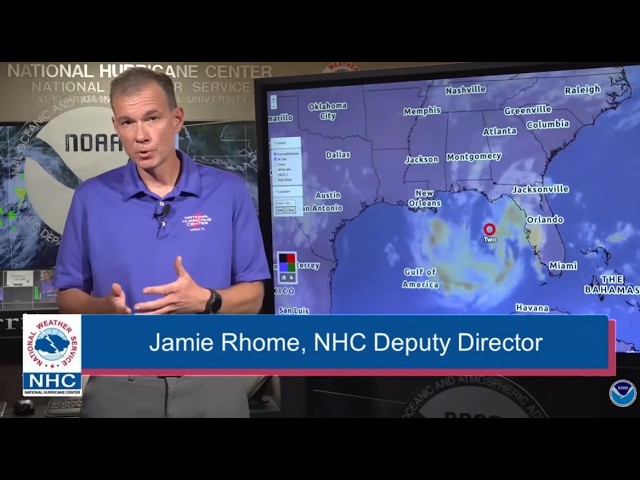 Update on Tropical Depression Two from the NHC in Miami, FL (July 19, 2026)