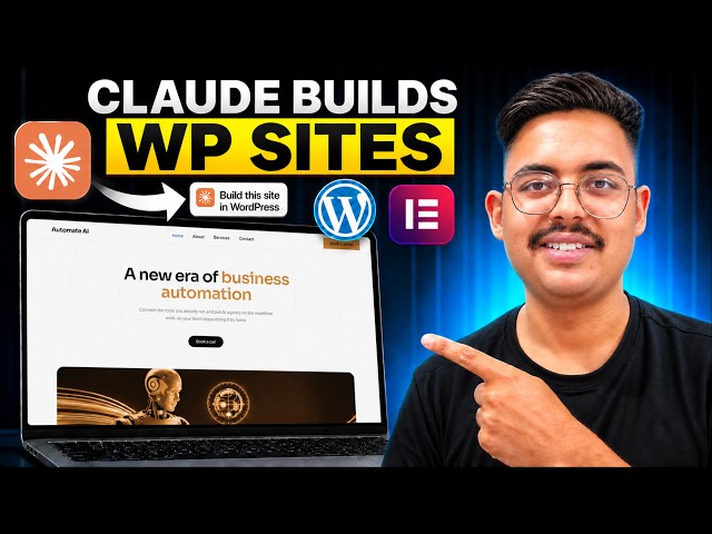 Build a WordPress Website with Claude AI + Elementor (No Code)