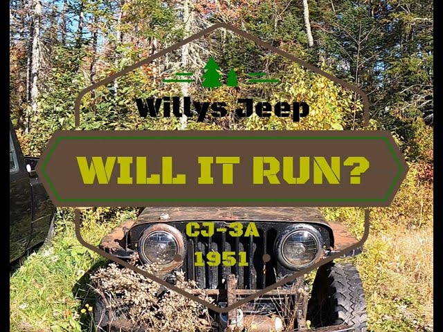 Last Tagged 1969 - Will It Run - 1951 Willys CJ3A Jeep!