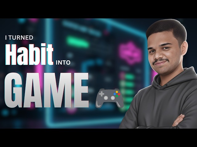 I Built a Gamified Habit Tracker in Python 🚀 || Advance Python Project || Project Maker