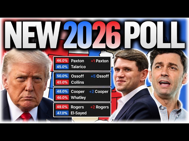 The 2026 Senate Map Based on LAST POLL in Every Race!