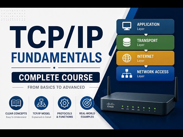 TCP/IP Fundamentals Complete Course