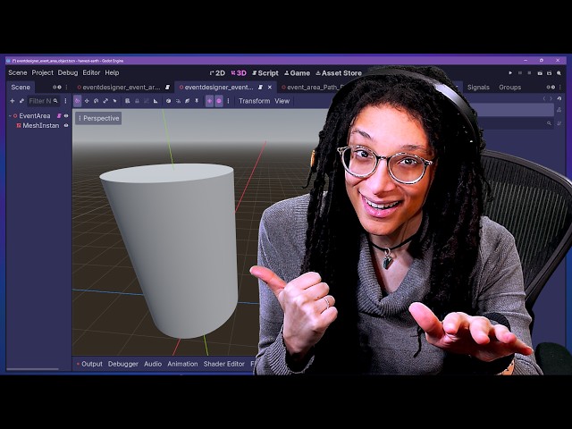 The Observer Pattern WILL move this cylinder in #Godot