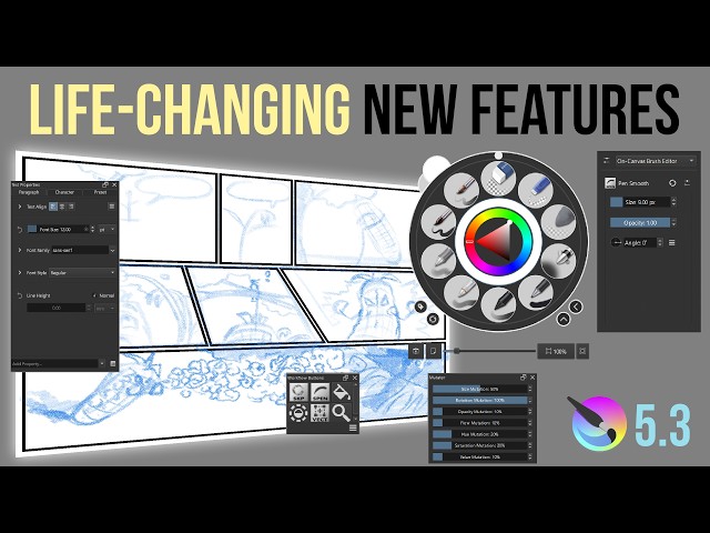 Krita 5.3 Top New Features for Artists