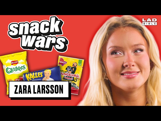 Zara Larsson Tries UK vs Swedish Food | Snack Wars
