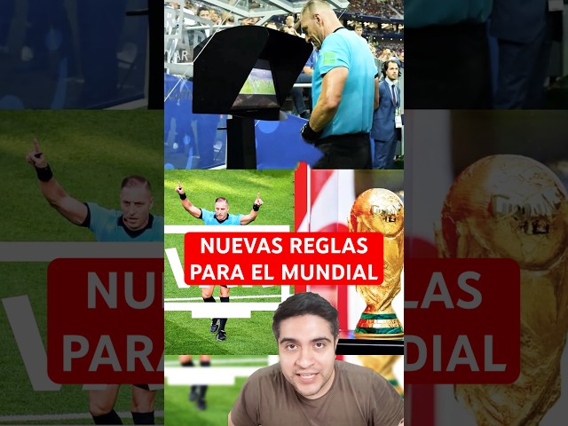 🔥THIS IS WHAT the NEW SOCCER RULES for the 2026 WORLD CUP WILL BE LIKE. #2026worldcup #worldcup #...