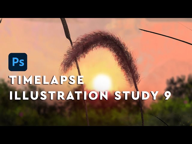 Photoshop Illustration Timelapse #9 | Photograph Study | Tapsiiee