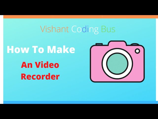 How To Make An Video Recorder App In Kodular I Build Video Recorder App In Kodular