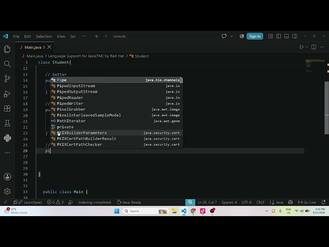 Java Encapsulation