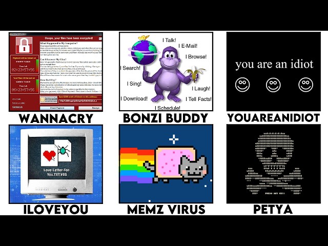 The Most Dangerous Computer Viruses Explained in 11 Minutes