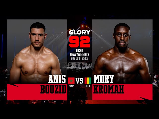 Anis Bouzid v Mory Kromah | GLORY 92 Rotterdam