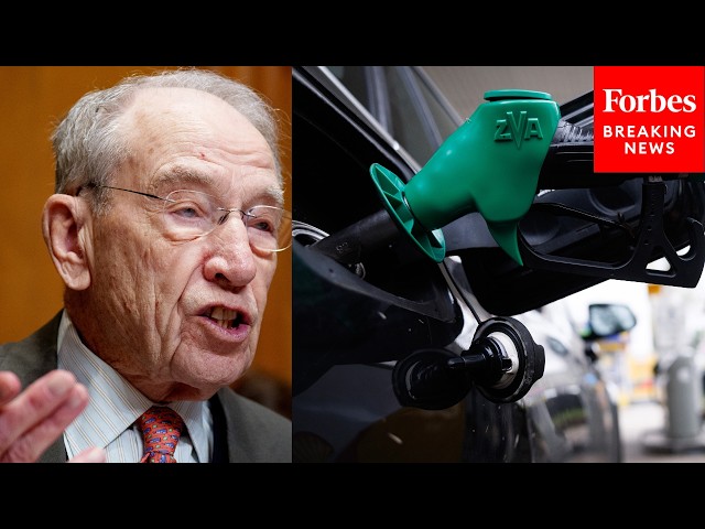 'Saves Consumers 10 To 30 Cents Per Gallon': Chuck Grassley Defends E15 Fuel Legislation