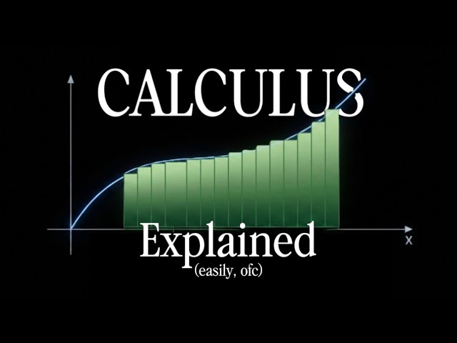 Calculus Explained in 7 Minutes 18 Seconds