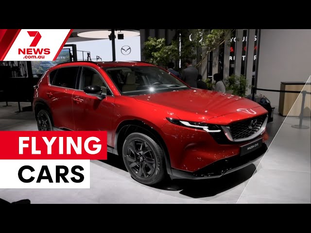 Tokyo Motor Show reveals flying cars and algae fuel | 7NEWS