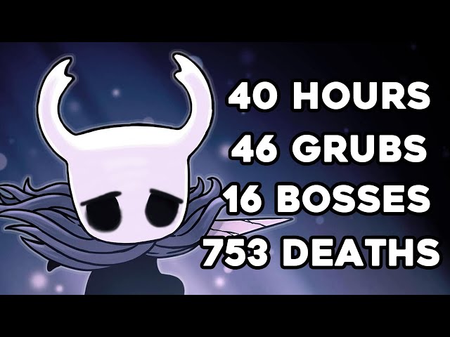 I played 112% of Hollow Knight.... It was PAIN