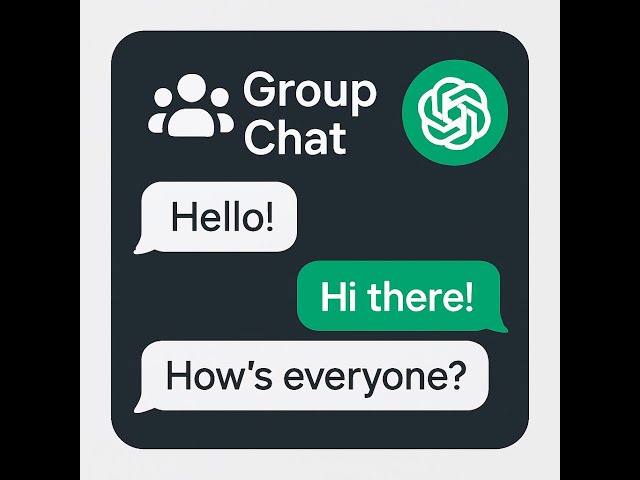 Start group discussion on ChatGPT now just like WhatsApp group 💬🤖 #ai #chatgpt #whatsapp #technology