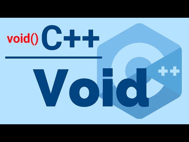 C++ - Void