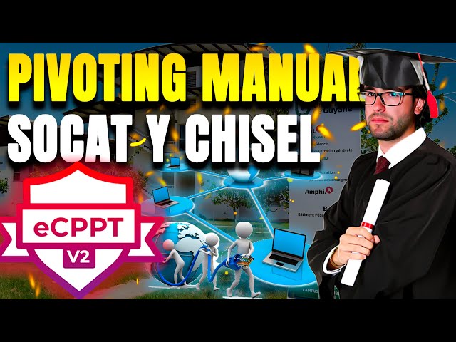 🔴 Manual Pivoting with Socat and Chisel - eCPPTv2 Certification Prep 🎓
