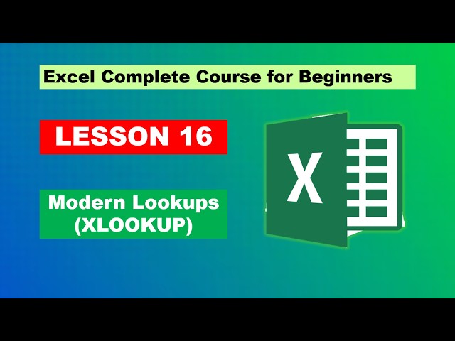 What if I told you the Modern Lookups CHANGED the EXCEL GAME forever