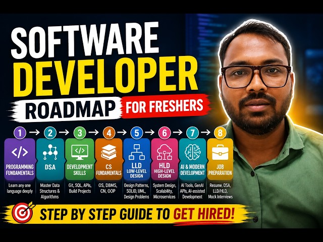 SDE Road map for Fresher