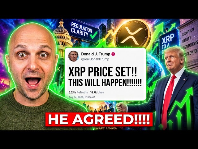 TRUMP JUST AGREED!!! XRP PRICE SET!??!!!