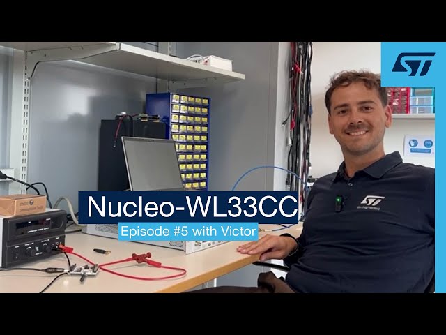 Discover the Nucleo-WL33CC with our STM32 expert