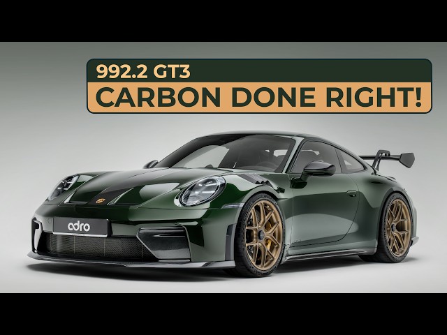 10 Months in the Making — ADRO 992.2 GT3 Carbon Program BTS