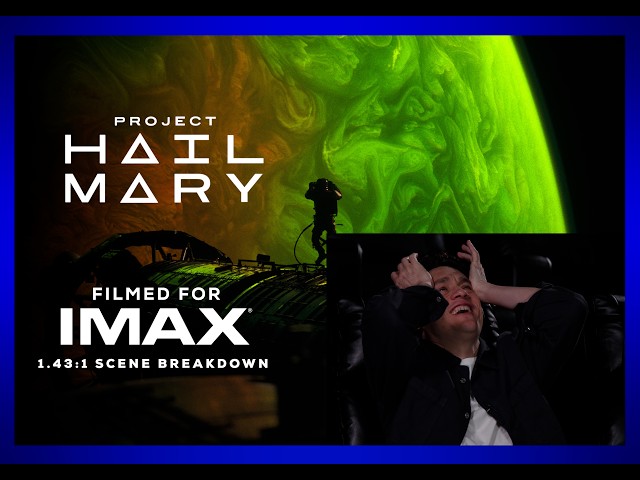 Project Hail Mary | 1.43 Scene Breakdown | Filmed For IMAX®