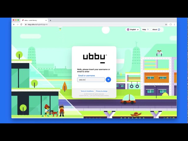 How to login on ubbu