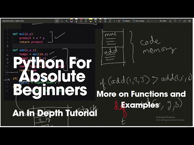 Start your Programming Journey with Python : More on Functions and Examples, Code Quality.