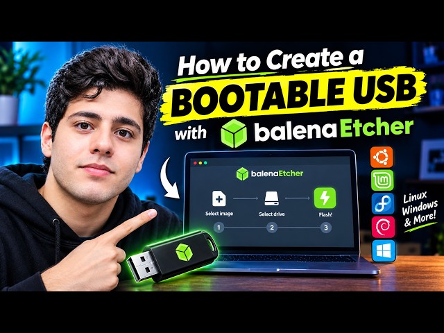 How to Create a Bootable Linux USB with Balena Etcher