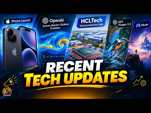 5 BIG Tech Updates You Need to Know! 🤯 Apple Foldable iPhone, Meta Muse & ChatGPT Images 2.5 | Tamil