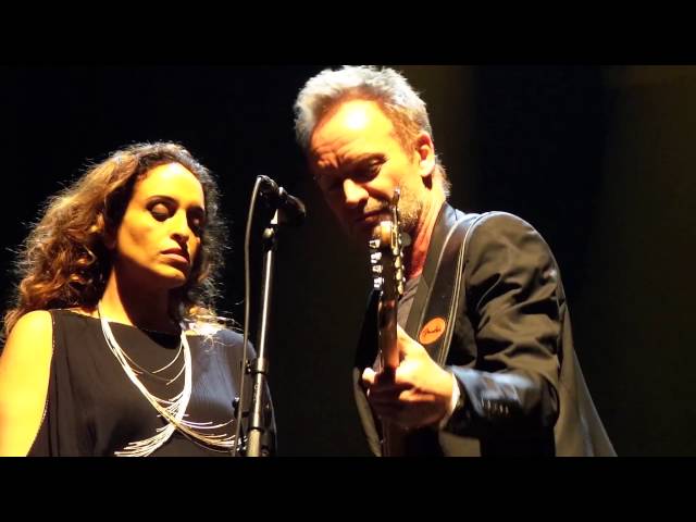 Noa and Sting - Fields of Gold - Olympia