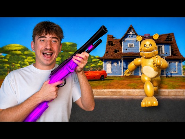 FREDBEAR, DE VAN EGY FEGYVEREM | Hello Neighbor Mod