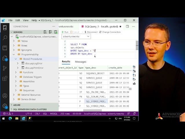 🛢 How to FIND all STORED PROCEDURES in SQL Database?  🔴 LIVE CODING