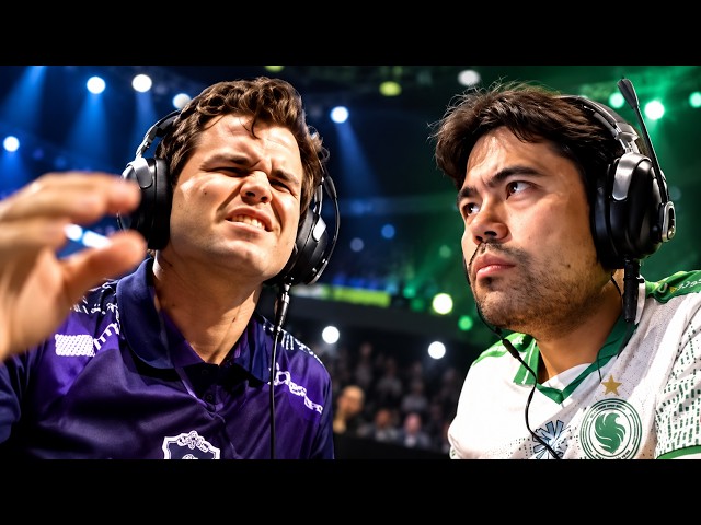 Crowd Goes WILD as Hikaru TRAPS Magnus Carlsen’s Queen
