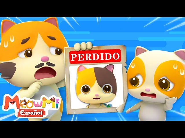 Me Pierdo con los Padres | Dibujos Animados | Seguridad de Bebé | MeowMi Family Show Español